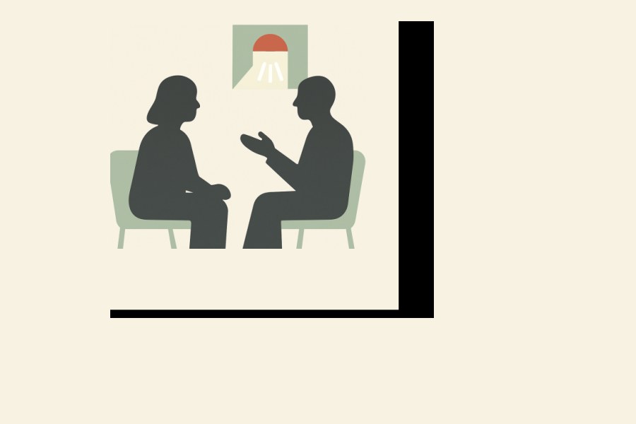 Coaching: Ein Moment der Einsicht im Gespräch