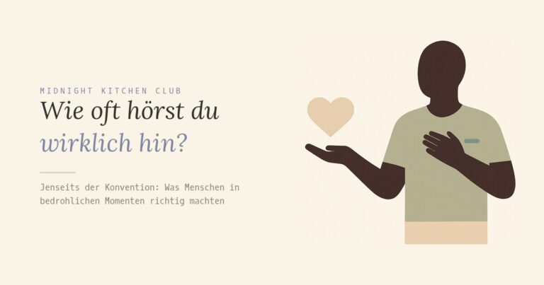 Wie oft hörst du wirklich hin?