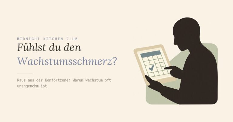 Fühlst du den Wachstumsschmerz?