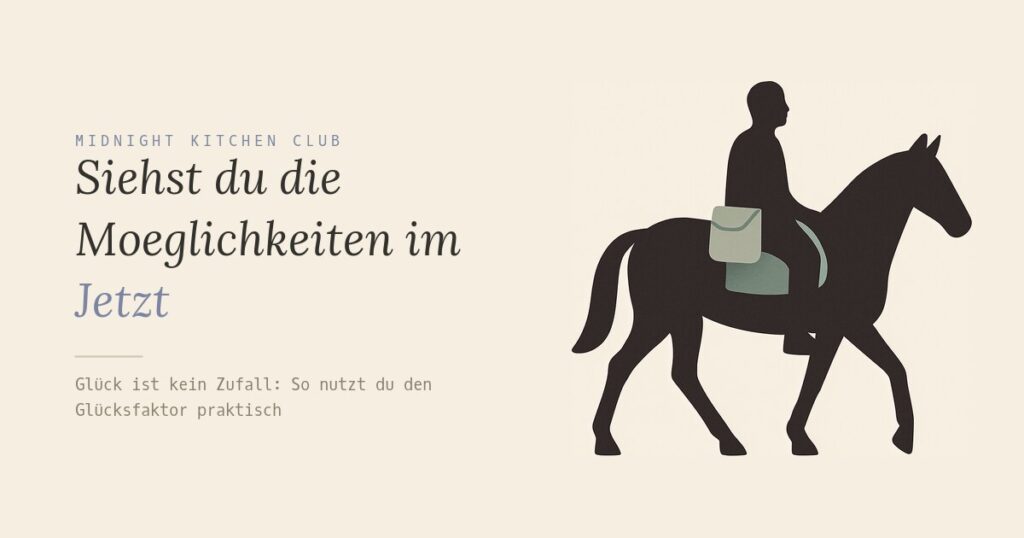 Siehst du die Moeglichkeiten im Jetzt