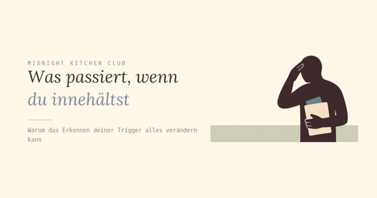 Was passiert, wenn du innehältst