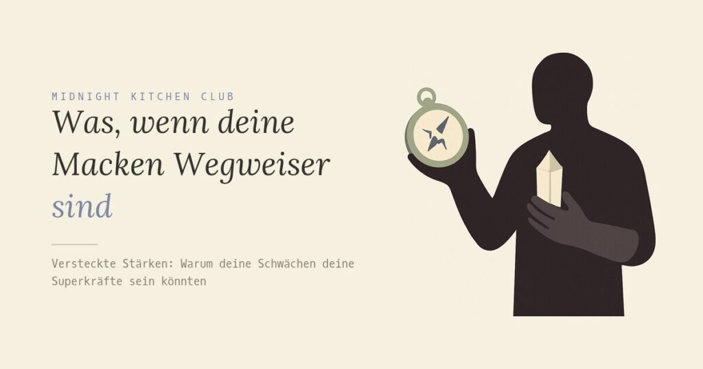 Was, wenn deine Macken Wegweiser sind