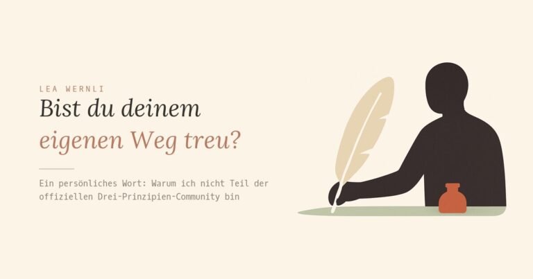 Bist du deinem eigenen Weg treu?