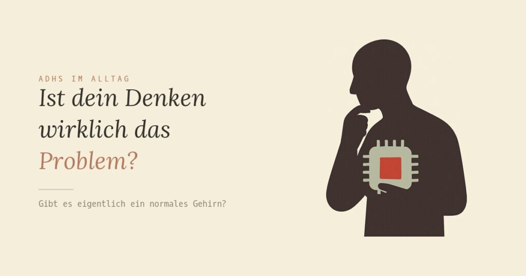 Ist dein Denken wirklich das Problem?